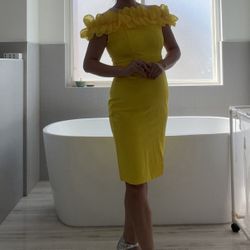 Brand New Yellow sun Dress 