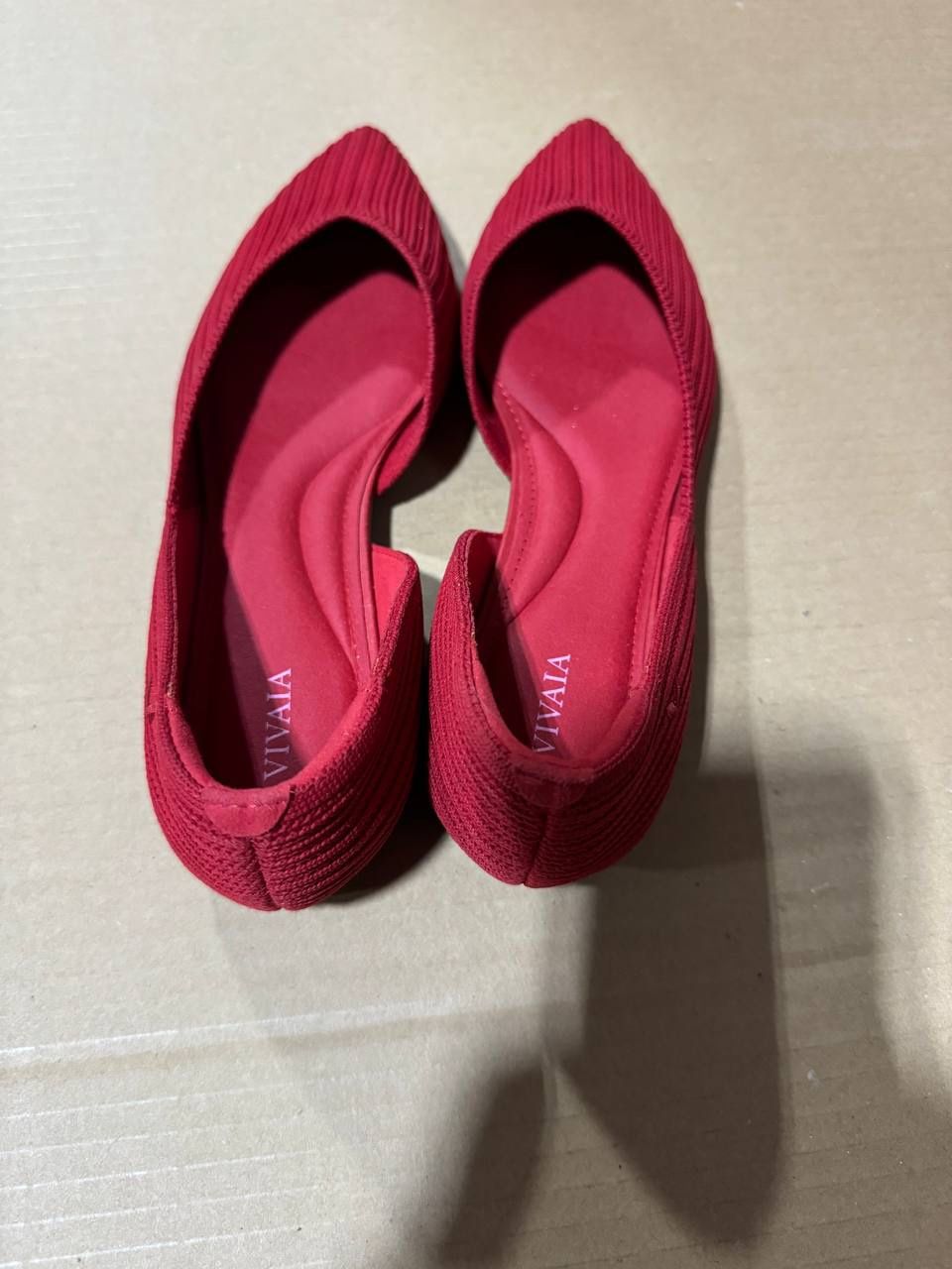 Pointed-Toe D'Orsay Flats (Melia)