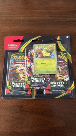 Pokemon Perfect Order 3 Pack Blister W Promo