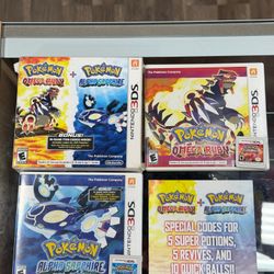 Pokémon Omega Ruby Alpha Sapphire Dual Pack Nintendo 3DS