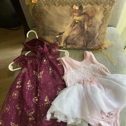 Baby Girl Dresses (2) Excellent Condition $10 Total 