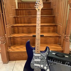 Fender MIM Stratocaster w/ Fender Amp
