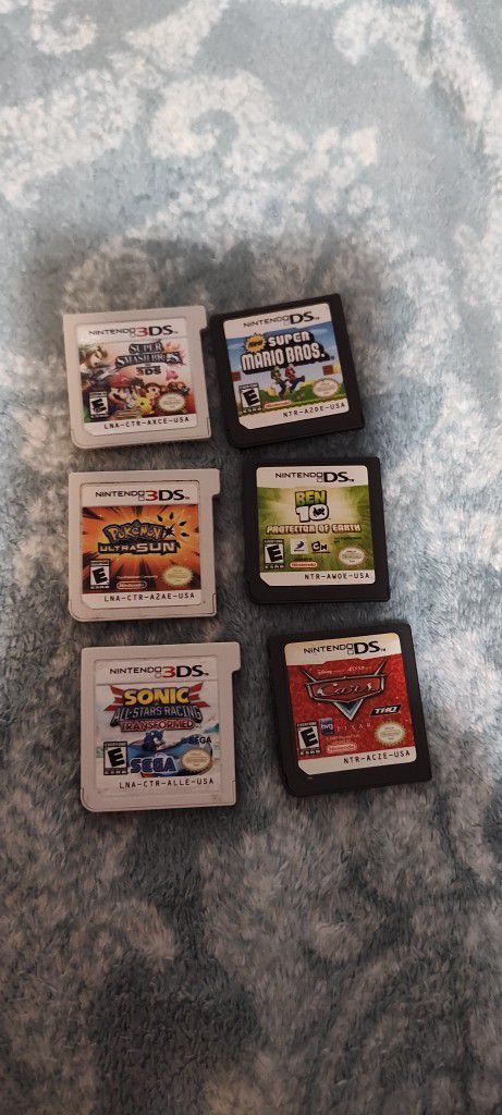 NINTENDO. DS and 3DS