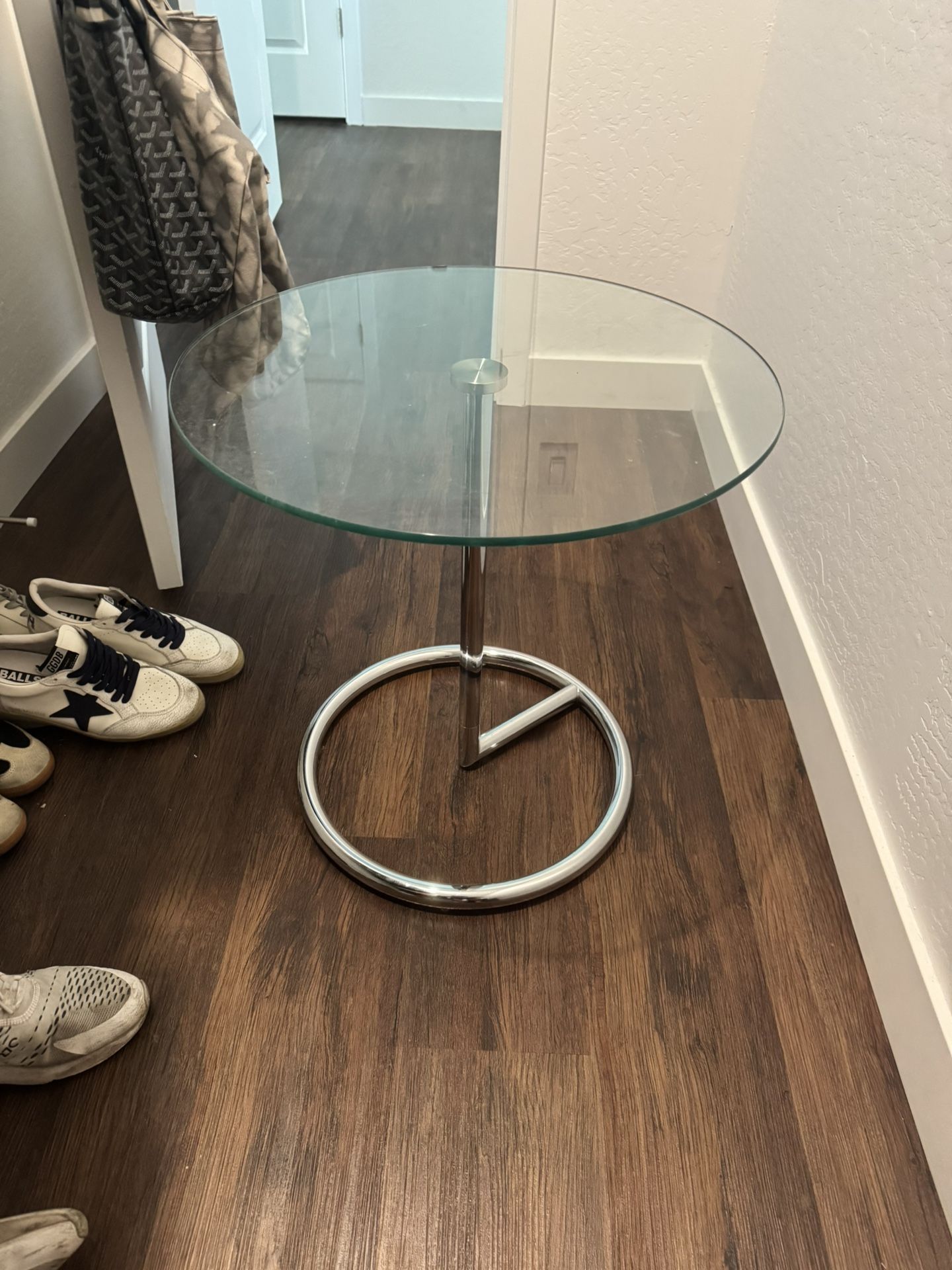 Glass Side Table