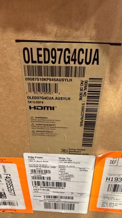 LG OLED97G4CUA 97-Inch OLED TV