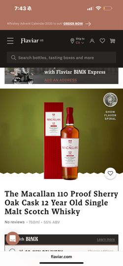 Mcallan 110 Proof