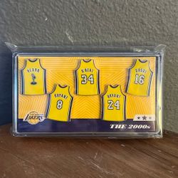 Kobe Bryant LA Lakers Pin Set