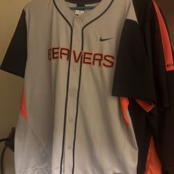 Oregon State University Baseball Jersey Like New Condition