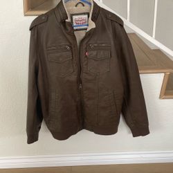 Men’s Brown Levi’s Jacket XL