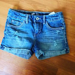 Girls denim shorts