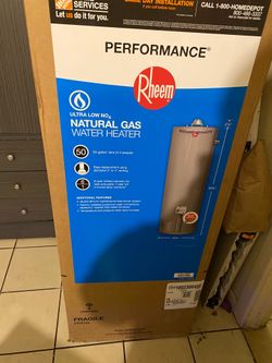 Rheem water heater 50 gal new