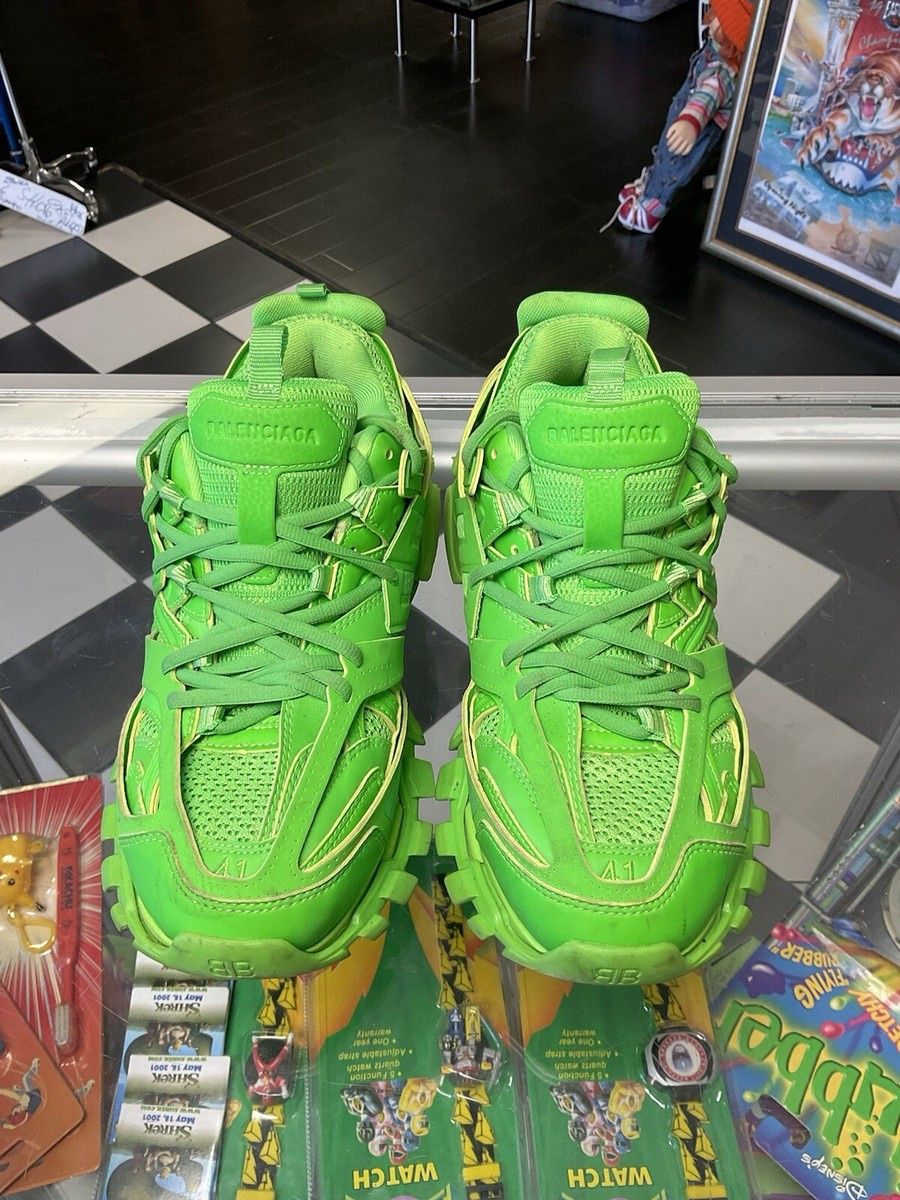 Light Green Balenciaga Tracks