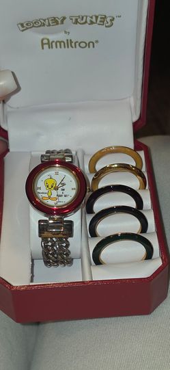 Armitron Looney Tunes Tweety Bird Watch Set