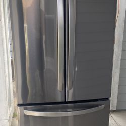 LG Black Stainless Refrigerator 