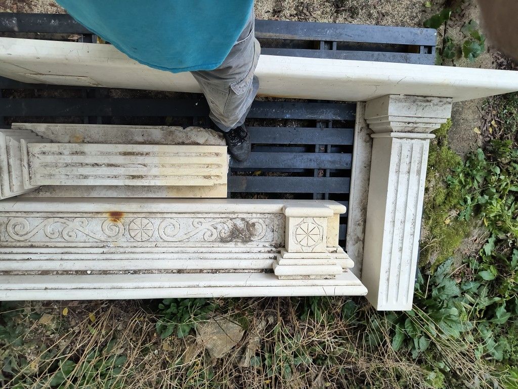 Marble Fireplace Mantle