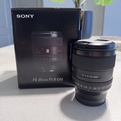 Sony 35mm G Master Lens