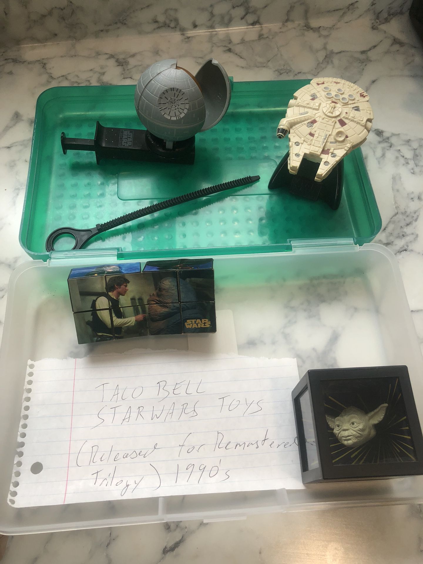 Star Wars Trilogy 1990’s Taco Bell Collectables
