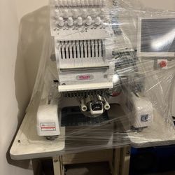 SWF MAS 12 Needle Embroidery Machine 