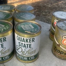 Old Oil Cans