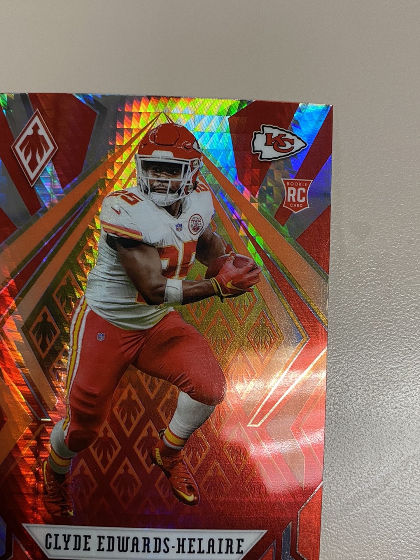 Clyde Edwards Helaire Phoenix Rookie Card