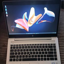 HP EliteBook 14" Pro Grade Laptop Intel Core i5-8350u 16 GB RAM 512 GB SSD 1080P FHD LCD Webcam USB C Thunderbolt Port Windows 11 Professional 