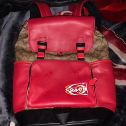 Large Coach Backpack
