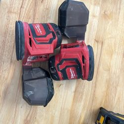 2 Milwaukee Orbital Sanders Both For 100 