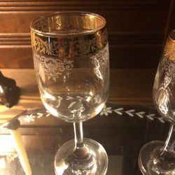 Antique glassware