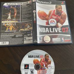 NBA Live 07, 2006, PS2