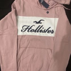 Hollister hoodie pink