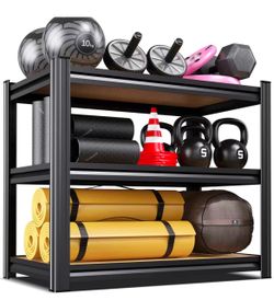 Brand new 3 Tier Garage Shelving, Size 33.5" H x 35.4" W x 15.7" D