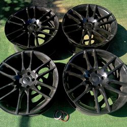 MINT 20” 5x120 WHEELS TESLA S BMW ACURA CHEVROLET HONDA RANGE ROVER LEXUS CADILLAC