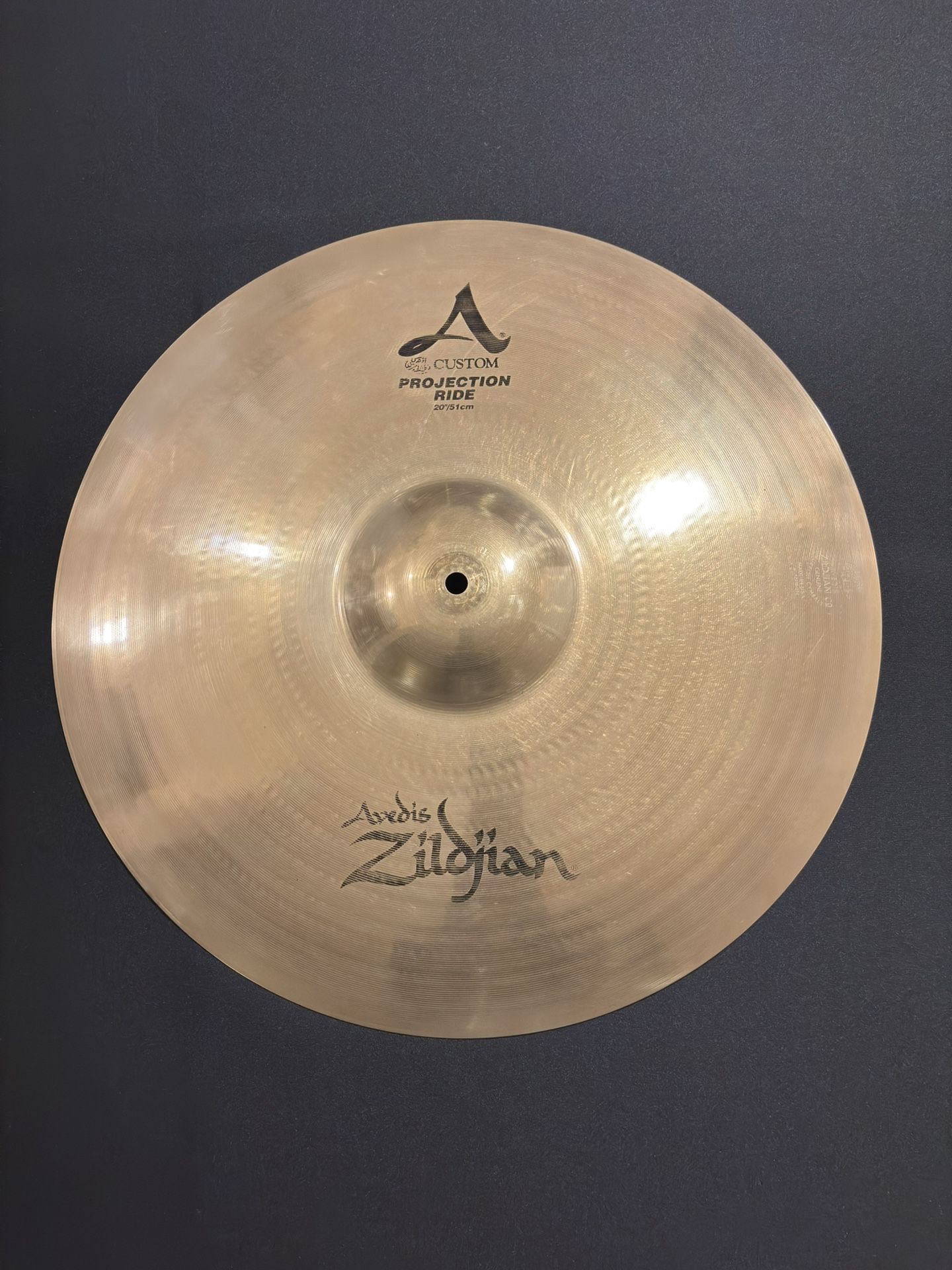 Zildjian 20β A Custom Projection Ride Cymbal 2809g (RARE)