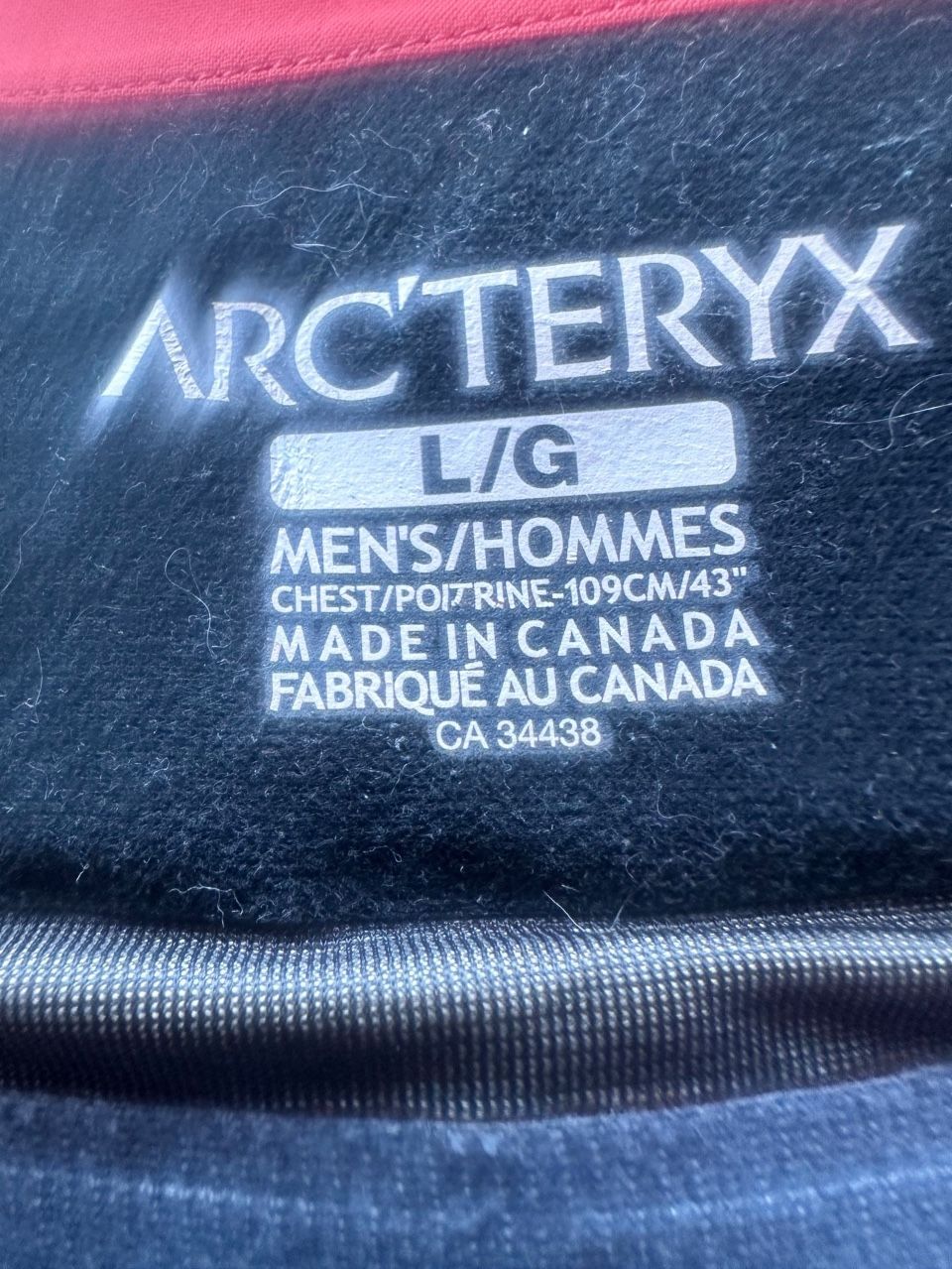 Arćteryx Shell Men’s Large