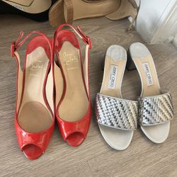 Christian Louboutin & Jimmy Choo Shoes