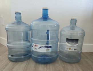 3 Water bottle (5-gallon & 3-gallon)