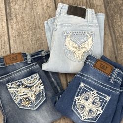 Rhinestone Jeans 