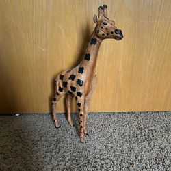 Decorative Leather Giraffe