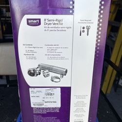 Smart Choice 8’ Semi-Rigid Dryer Vent Kit