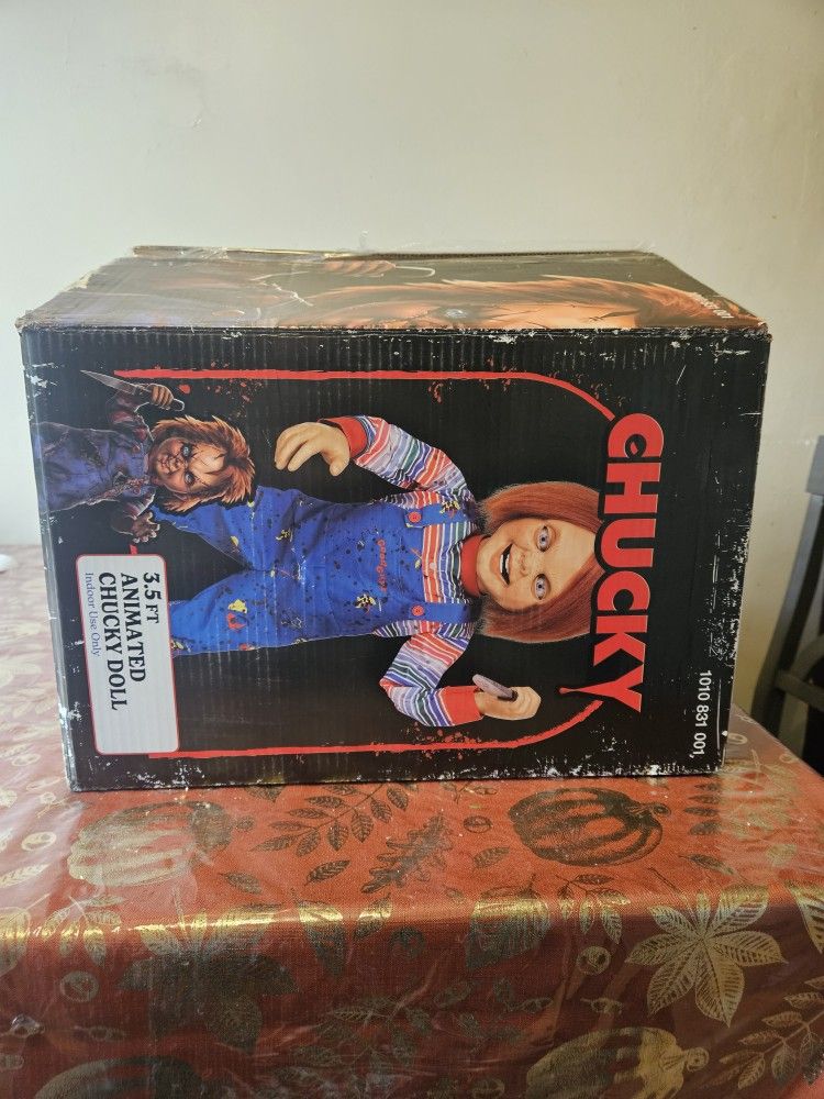 Animated Chucky Doll