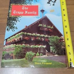 Vintage The Trapp Family Stowe Vermont Program