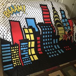 Super Hero Wall Tapestry New 