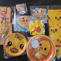 Duck birthday bundle $12
