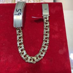 10k Gold Chino Bracelet