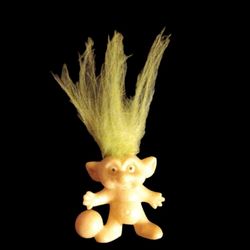Vintage Troll Pencil Topper 