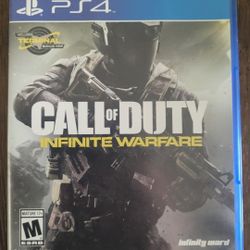 Call Of Duty Infinite Warfare PS4 Game 