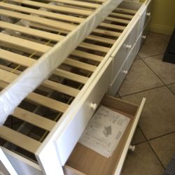 Cama Twin Size Con Cajones Delivery Disponible