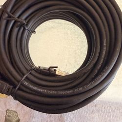 Adoree Cat 6 Ethernet Cable 75 Ft-Black