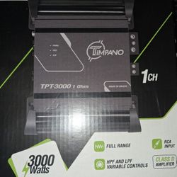 New Timpano 3k Amp