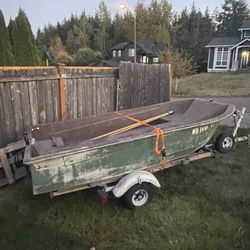 10’ Fiberglass Boat 